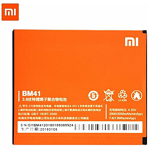 Xiaomi BM41 Оригинальный Аккумулятор Redmi 1S / M2a / 2050 mAh (OEM)