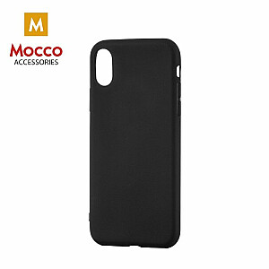 Mocco Ultra Slim Soft Matte 0.3 mm Matēts Silikona Apvalks Priekš Huawei P40 Melns