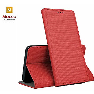 Mocco Smart Magnet Book Case Grāmatveida Maks Telefonam Samsung A305 Galaxy A30 Sarkans
