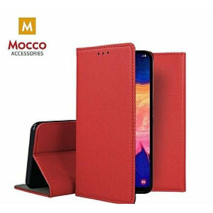 Mocco Smart Magnet Book Case Grāmatveida Maks Telefonam  Samsung Galaxy M51 Sarkans