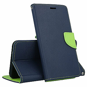 Mocco Fancy Case Чехол Книжка для телефона Apple Iphone 12 / 12 Pro Синий - Зелёный