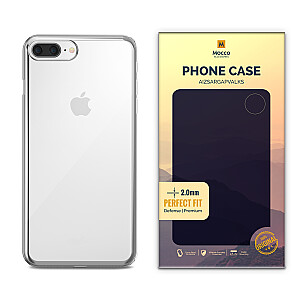 Mocco Original Clear Case 2mm Aizmugurējais Silikona Apvalks Priekš Apple iPhone 7 Plus Caurspīdīgs (EU Blister)