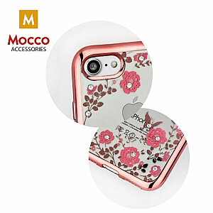 Mocco Electro Diamond Силиконовый чехол для Huawei Mate 30 Lite Розовый - Прозрачный