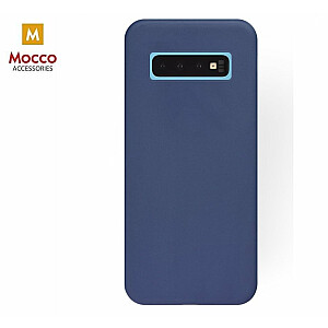 Mocco Soft Magnet Матовый Силиконовый чехол С Встроенным Магнитом Для Xiaomi Redmi Note 7 / Note 7 Pro Синий