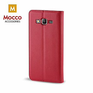 Mocco Smart Magnet Book Case Grāmatveida Maks Telefonam Xiaomi Pocophone F1 Sarkans