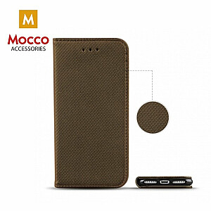 Mocco Smart Magnet Book Case Grāmatveida Maks Telefonam Huawei P30 Tumši Zeltains
