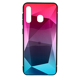 Mocco Stone Ombre Back Case Silikona Apvalks Ar Krāsu Gradientu Priekš Apple iPhone X / XS Rozā - Zils