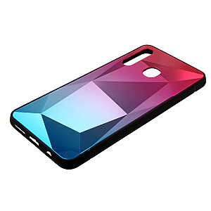 Mocco Stone Ombre Силиконовый чехол С переходом Цвета Apple iPhone X / XS Розовый - Синий
