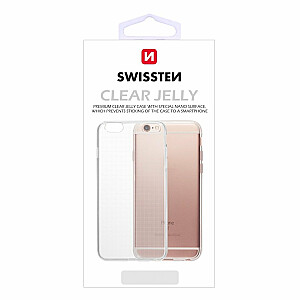 Swissten Clear Jelly Back Case 0.5 mm Aizmugurējais Silikona Apvalks Priekš Huawei P8 Lite Caurspīdīgs