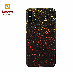 Mocco SKY Матовый Силиконовый чехол для Apple iPhone XS / X Жёлто-Оранжевый