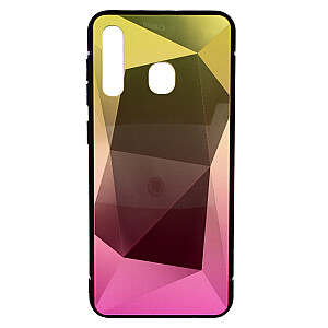 Mocco Stone Ombre Back Case Silikona Apvalks Ar Krāsu Gradientu Priekš Apple iPhone 7 / 8 Dzeltens - Rozā