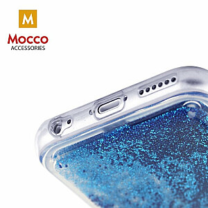 Mocco Liquid Back Case Силиконовый чехол для Apple iPhone X Прозрачный - Серебряный