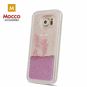 Mocco Liquid Back Case Силиконовый чехол для Apple iPhone X Прозрачный - Розовый