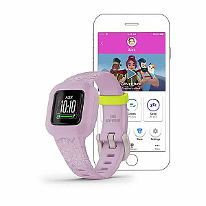 Garmin Vivofit Junior 3 розовых цветка