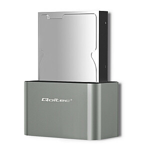 Qoltec 5315 Док-станция HDD/SSD | 2,5"/3,5" SATA | USB 3.0