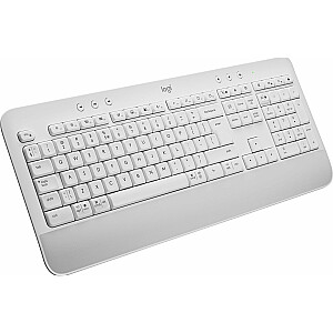 „Logitech K650 Signature“ JAV balta belaidė klaviatūra (920-010977)