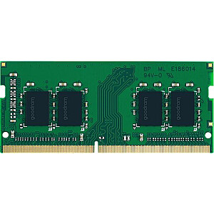 Память для ноутбука GoodRam SODIMM, DDR4, 16 ГБ, 3200 МГц, CL22 (GR3200S464L22/16G)