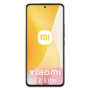 Xiaomi 12 Lite 16,6 cm (6,55 colio) su dviem SIM kortelėmis Android 12 5G USB Type-C 8GB 128GB 4300mAh Black