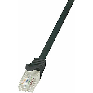 „LogiLink Patchcord CAT 6 U/UTP EconLine“, 2 м, черный (CP2053U)