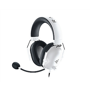 Razer žaidimų ausinės BlackShark V2 X Integruotas mikrofonas, baltas, laidinis