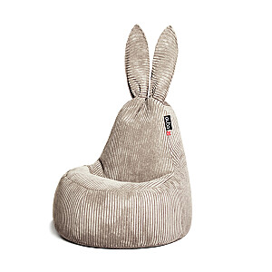 Qubo™ Mommy Rabbit Wood FEEL FIT sēžammaiss pufs