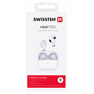 Swissten TWS Mini Pods Bluetooth 5.1 Stereo Austiņas ar Mikrofonu