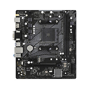 Asrock A520M-HVS AMD A520 lizdas AM4 Micro ATX