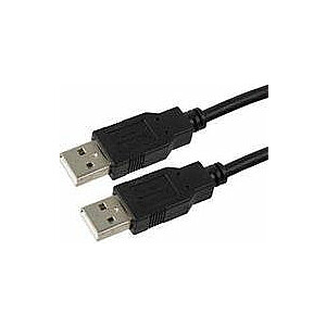 Gembird USB-A – USB-A laidas, 1,8 m juodas (CCP-USB2-AMAM-6)