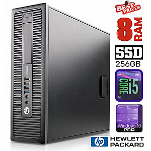 Stacionarūs kompiuteris HP 600 G1 SFF i5-4570 8 ГБ 256SSD WIN10Pro