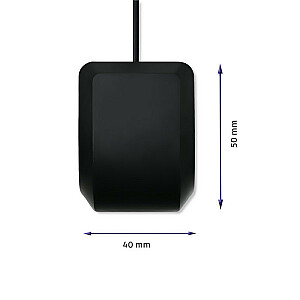 Qoltec 57037 4G LTE DUAL įvairiakryptė antena | 5dBi | Atviras