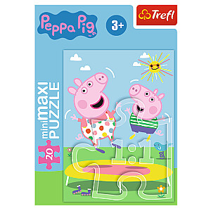 TREFL PEPPA PIG Mini Maxi dėlionė „Kiaulytė Pepa" 20 det.