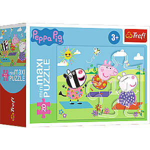 TREFL PEPPA PIG Mini Maxi dėlionė „Kiaulytė Pepa" 20 det.