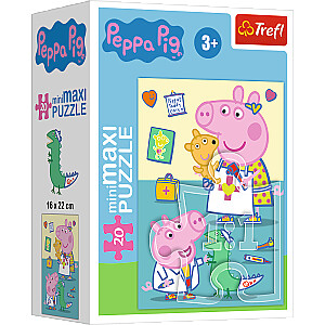 TREFL PEPPA PIG Mini Maxi dėlionė „Kiaulytė Pepa" 20 det.