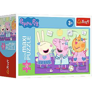 TREFL PEPPA PIG Mini Maxi dėlionė „Kiaulytė Pepa" 20 det.