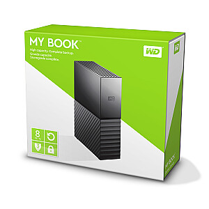 Внешний жесткий диск Western Digital My Book 8000 ГБ, черный