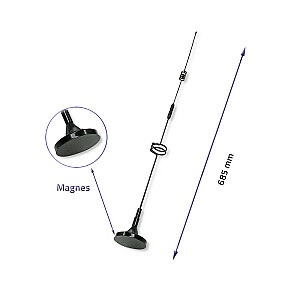 Qoltec 57035 GSM antena 800-2100 MHz | Kambaryje