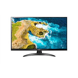 LG monitorius 27TQ615S-PZ 27 colių, IPS, FHD, 1920 x 1080, 16:9, 14 ms, 250 cd/m², juodas, 60 Hz, HDMI prievadų kiekis 2