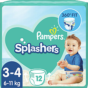 Pampers Splashers S3-4 12 vnt.
