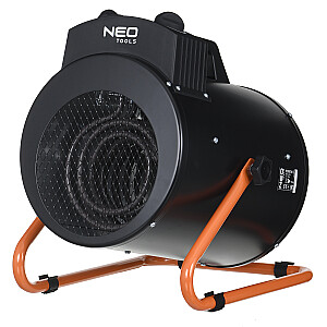 Elektrinis šildytuvas NEO TOOLS 90-069 Nerūdijantis plienas 5000 W IPX4 Juoda