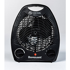 Ventiliatoriaus šildytuvas Ravanson FH-105B Indoor Black 2000 W