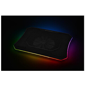 Thermaltake Massive 20 RGB 48,3 cm (19 colių) nešiojamojo kompiuterio aušinimo padas 800 RPM juodas