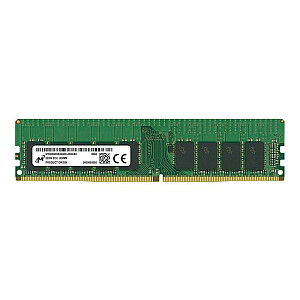 Модуль серверной памяти MICRON DDR4 16 ГБ UDIMM/ECC 3200 МГц CL 22 1,2 В MTA9ASF2G72AZ-3G2R
