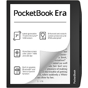 PocketBook 700 Era Silver электронная книга Сенсорный экран 16 ГБ Черный, Серебристый