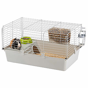 CAVIE 80 GREY (x1) клетка для морских свинок FERPLAST Cavie 80 - Cage - 77x42 cm