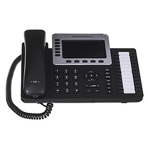 Grandstream Networks GXP-2160 IP telefonas juodas laidinis TFT ragelis 6 eilučių