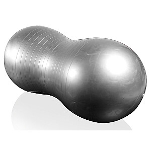 Гимнастика мяч овальный 84x36x36см GYMSTIC 62003 серебро