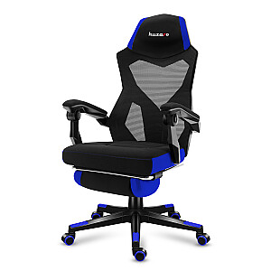 Huzaro Combat 3.0 žaidimų kėdė tinklinė sėdynė juoda, mėlyna