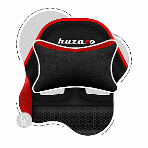Huzaro HZ-Ranger 6.0 raudona tinklinė vaikų žaidimų kėdė, juoda/raudona
