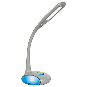 Activejet VENUS GRAY LED stalinė lempa su RGB lizdu
