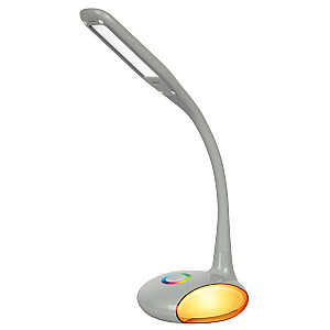 Activejet VENUS GRAY LED stalinė lempa su RGB lizdu